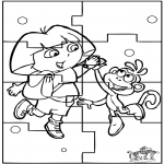 Håndarbejde - Puzzle Dora