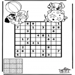 Håndarbejde - Sudoku dalmatians