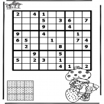 Håndarbejde - Sudoku girl