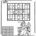 Håndarbejde - Sudoku horseriding