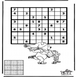 Håndarbejde - Sudoku ice skating