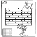 Håndarbejde - Sudoku Winx